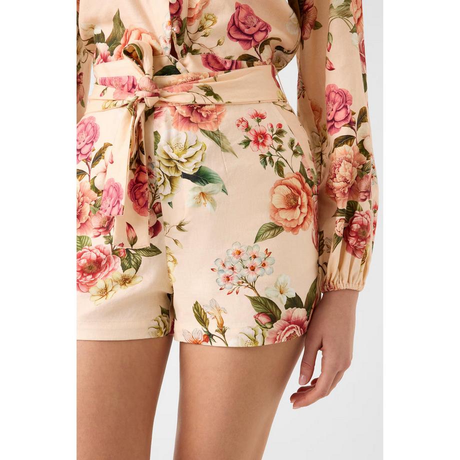 GUESS Shorts con motivo floreale  