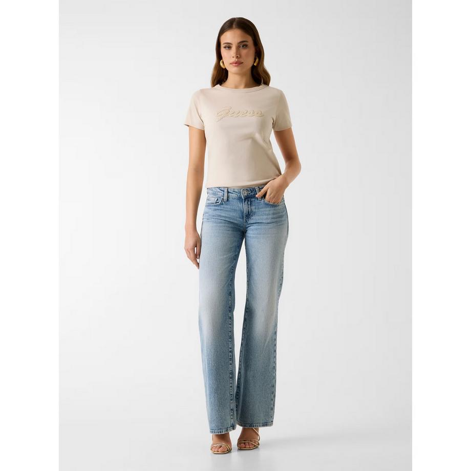 GUESS T-shirt à manches courtes avec logo  