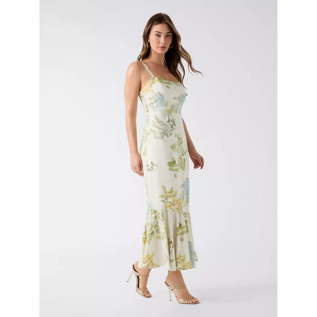 Guess Midikleid RORY creme   XS damen 2