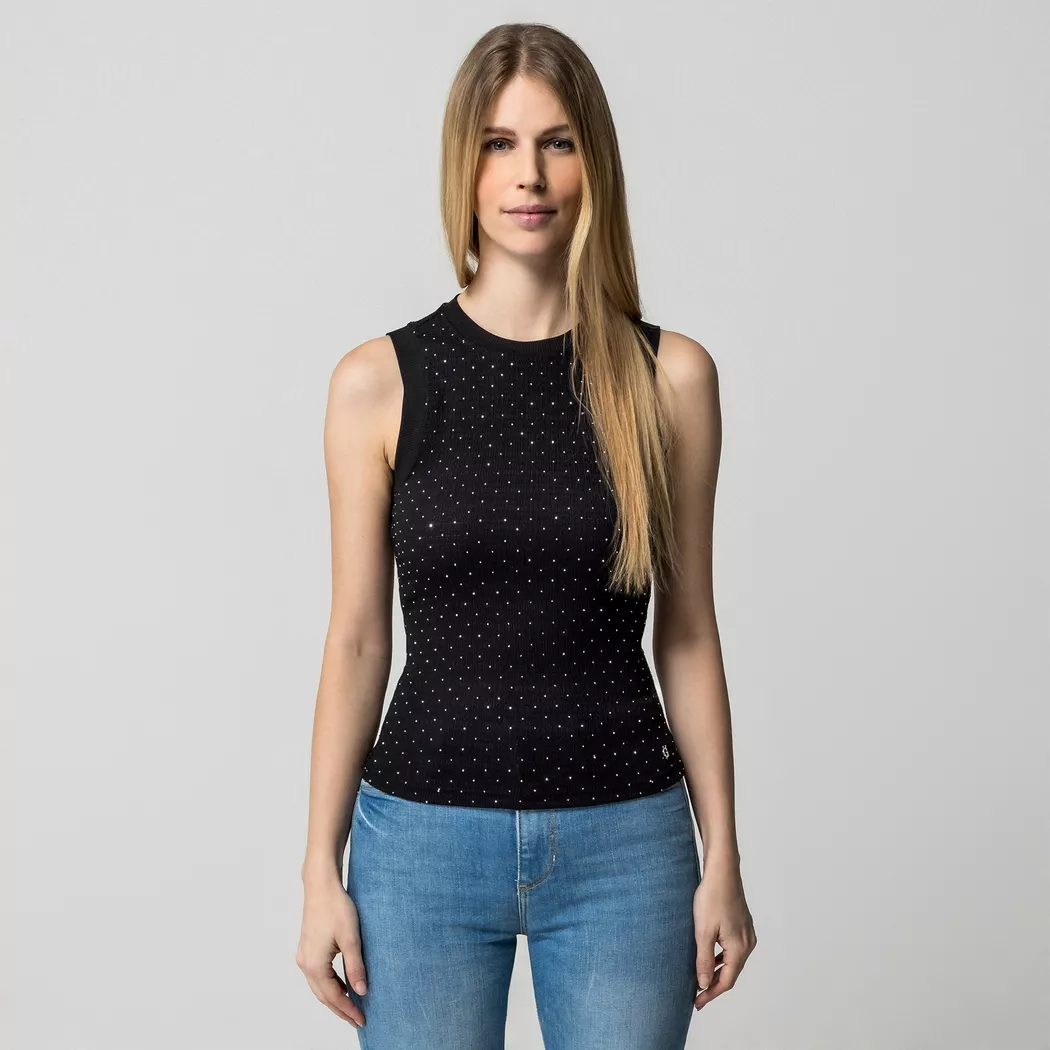 Guess - Top, für Damen, Black, Größe S