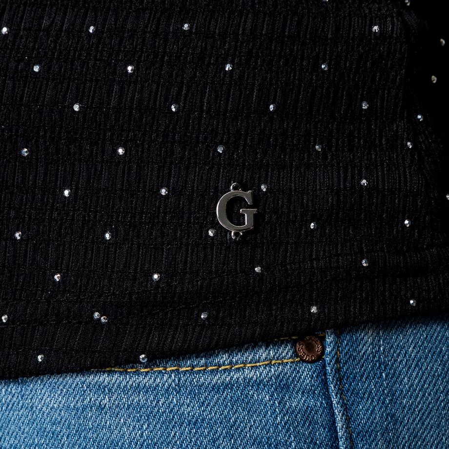 GUESS Top sans Manches à Paillettes  