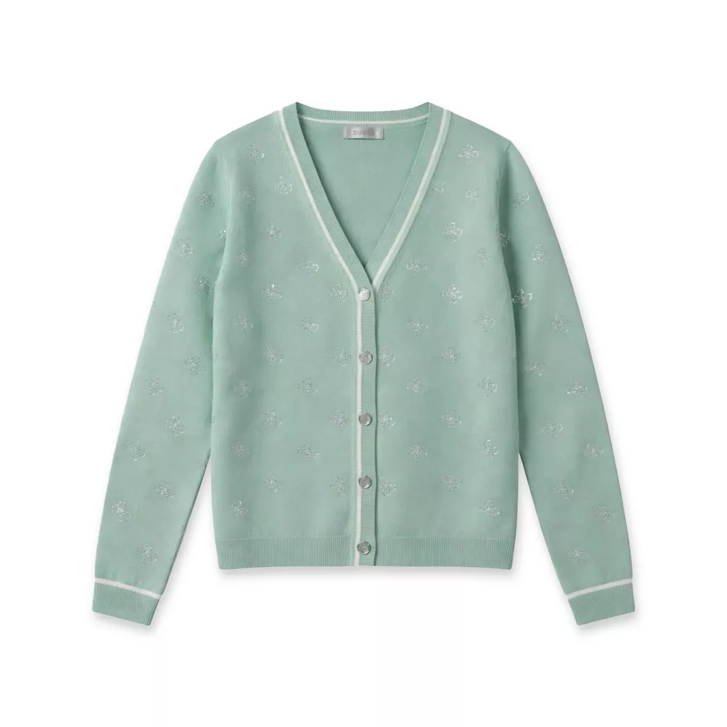 Guess - Cardigan, für Damen, Hellgrün, Größe S