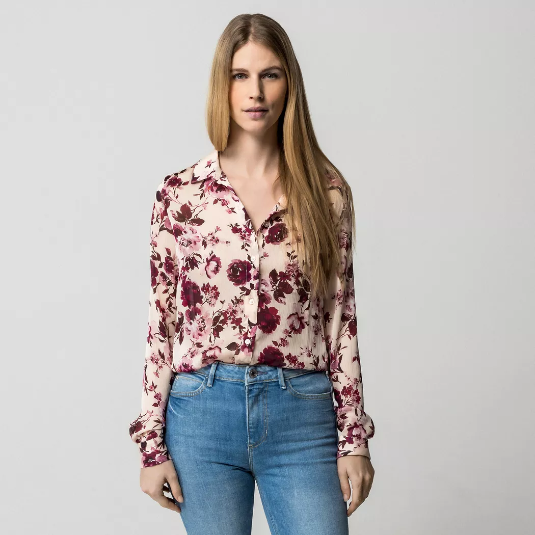 Guess - Bluse, für Damen, Multicolor, Größe XS