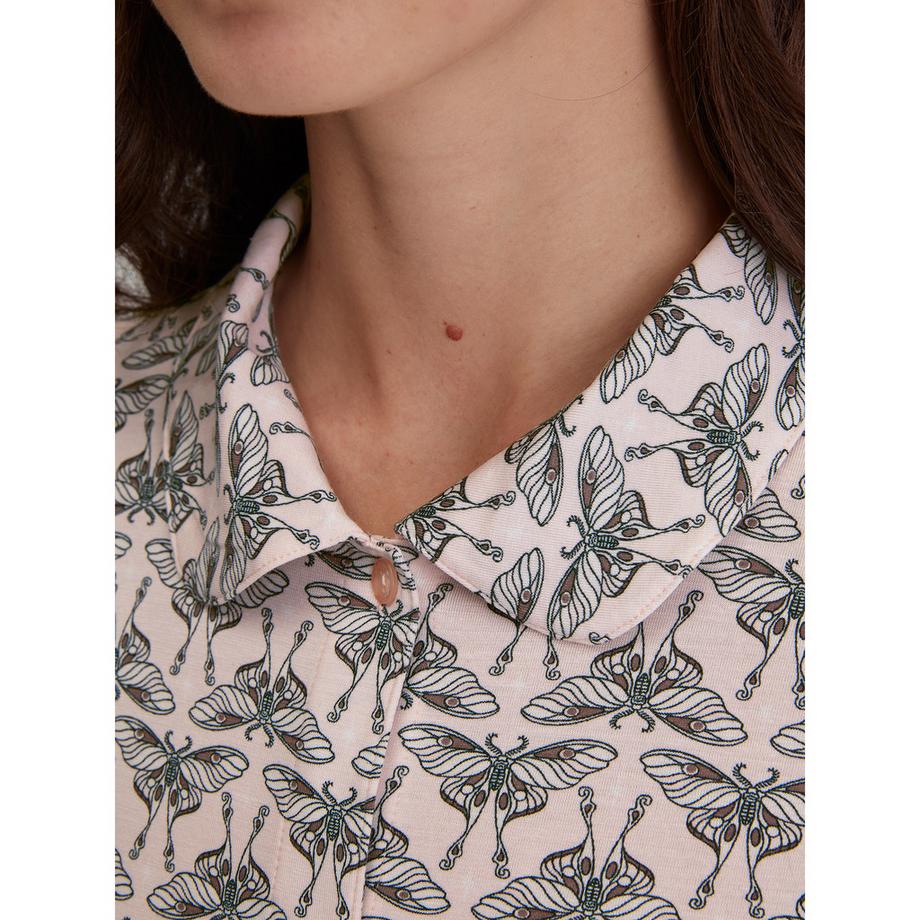 CALIDA Chemise de nuit imprimé papillon  
