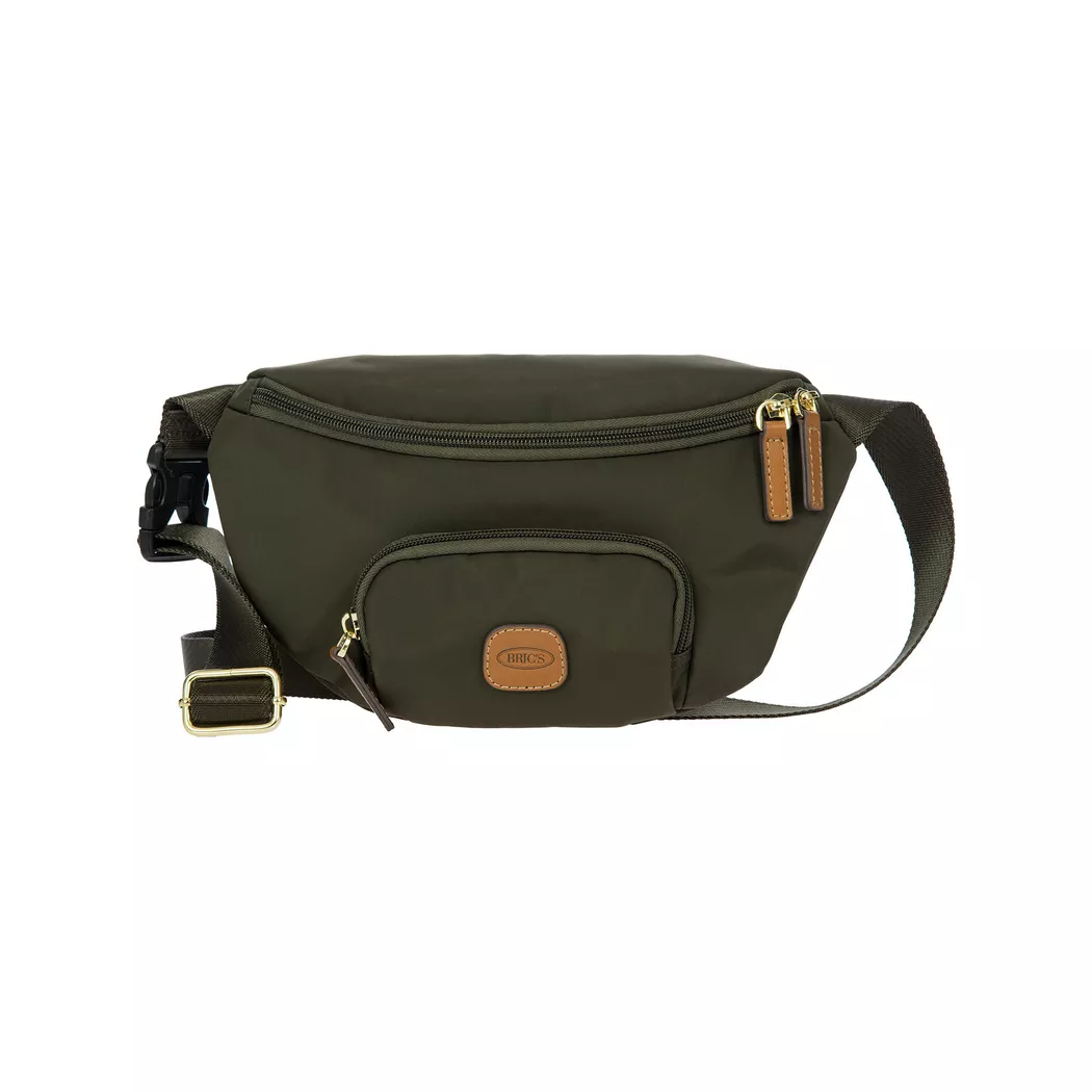 Bric's - Bauchtasche, One Size, Olivegrün