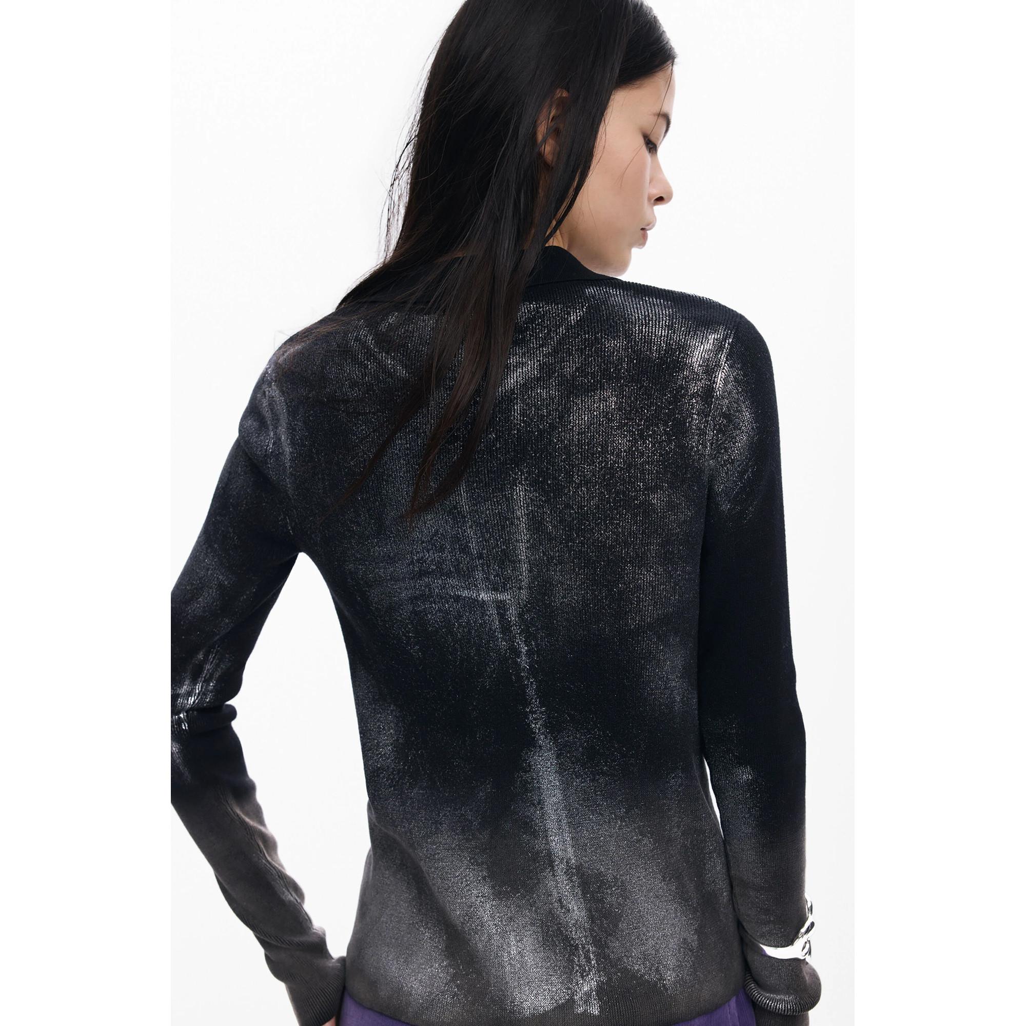 Desigual Langarm Polo Kragen Slim Fit T-Shirt  