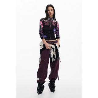 Desigual T-shirt à manches longues imprimé floral  