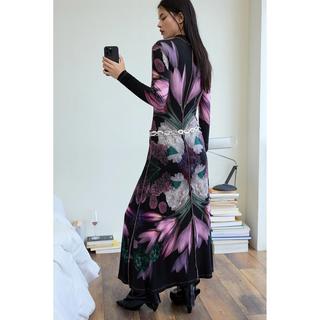 Desigual Abito lungo Slim Fit con stampa floreale  