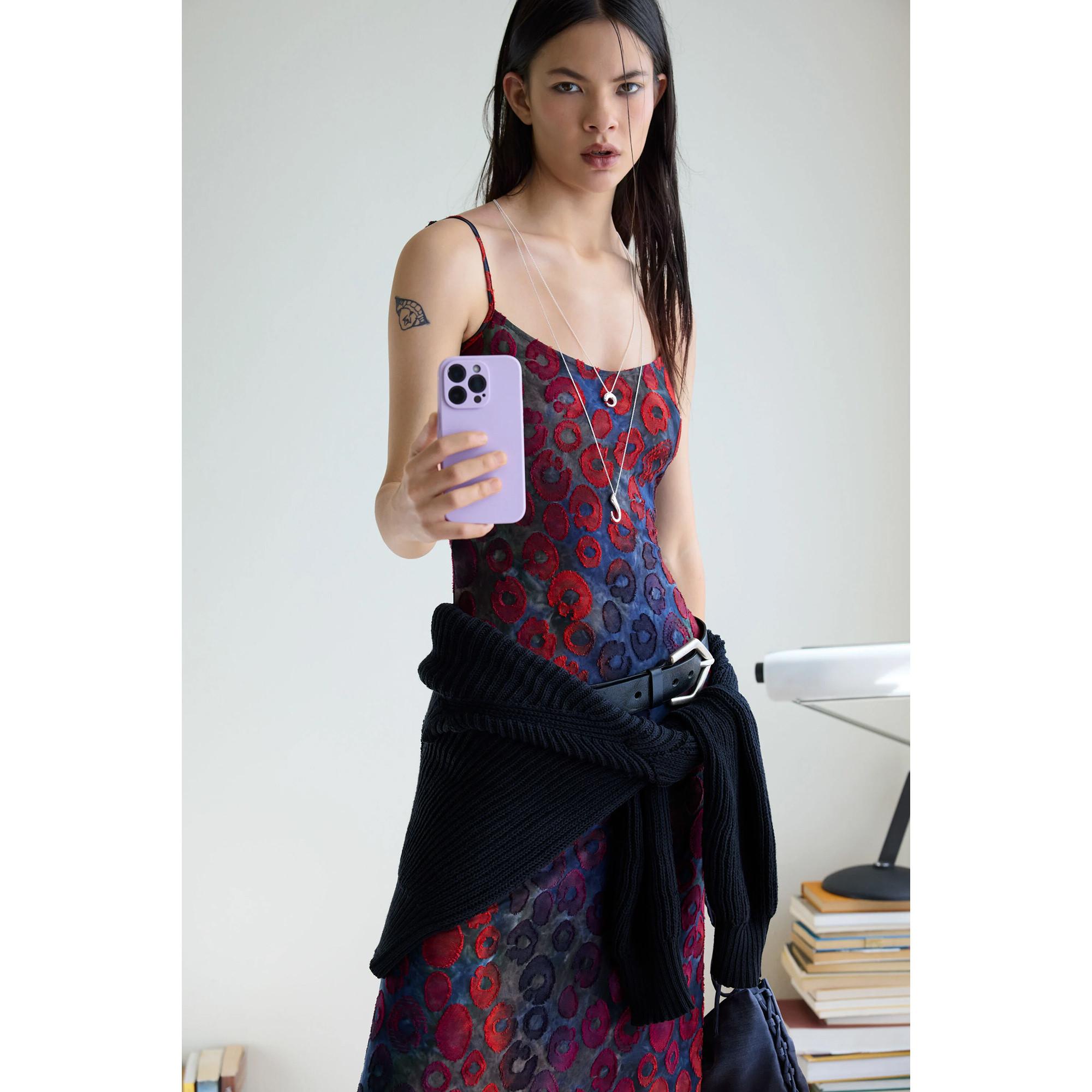 Desigual Geblümtes Maxi-Kleid  