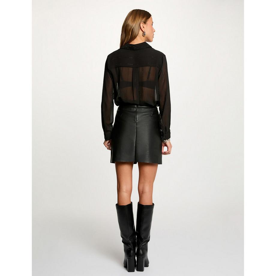 MORGAN Camicia con dettagli in strass  