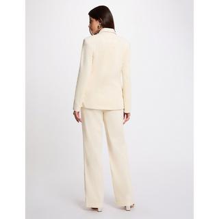 MORGAN Gerippte zweireihige Weste  