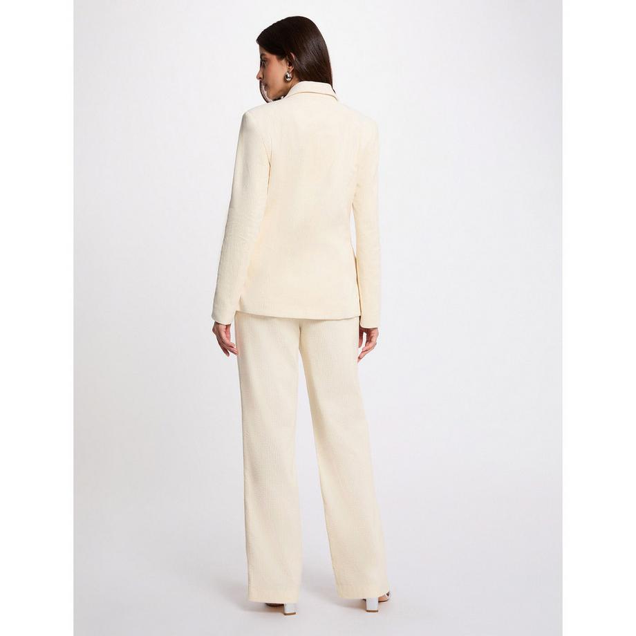 MORGAN Gilet doppiopetto a costine  