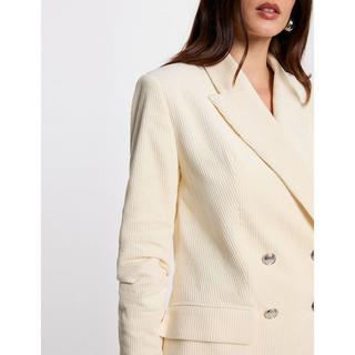 MORGAN Gerippte zweireihige Weste  