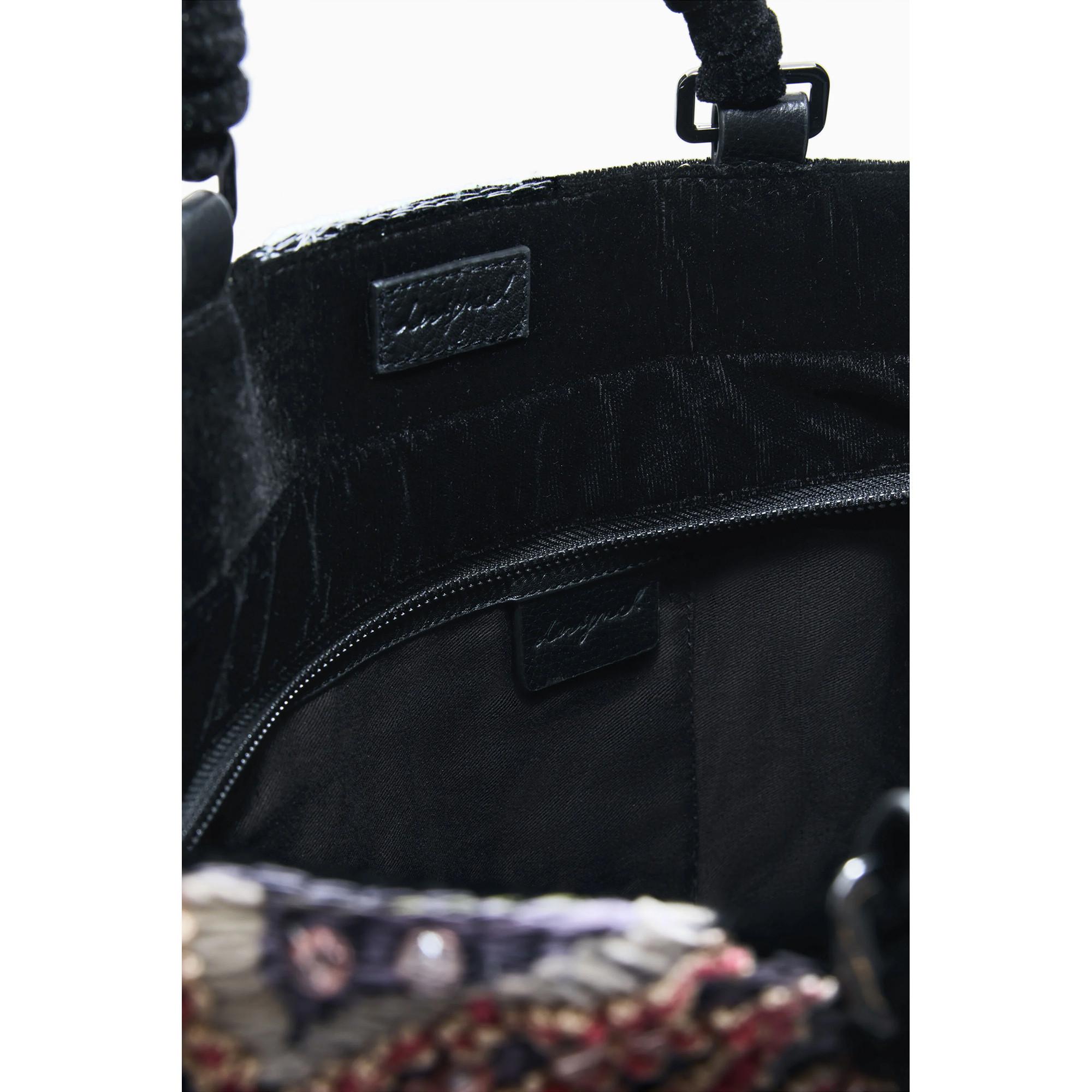 Desigual Sac à bandoulière brodé  