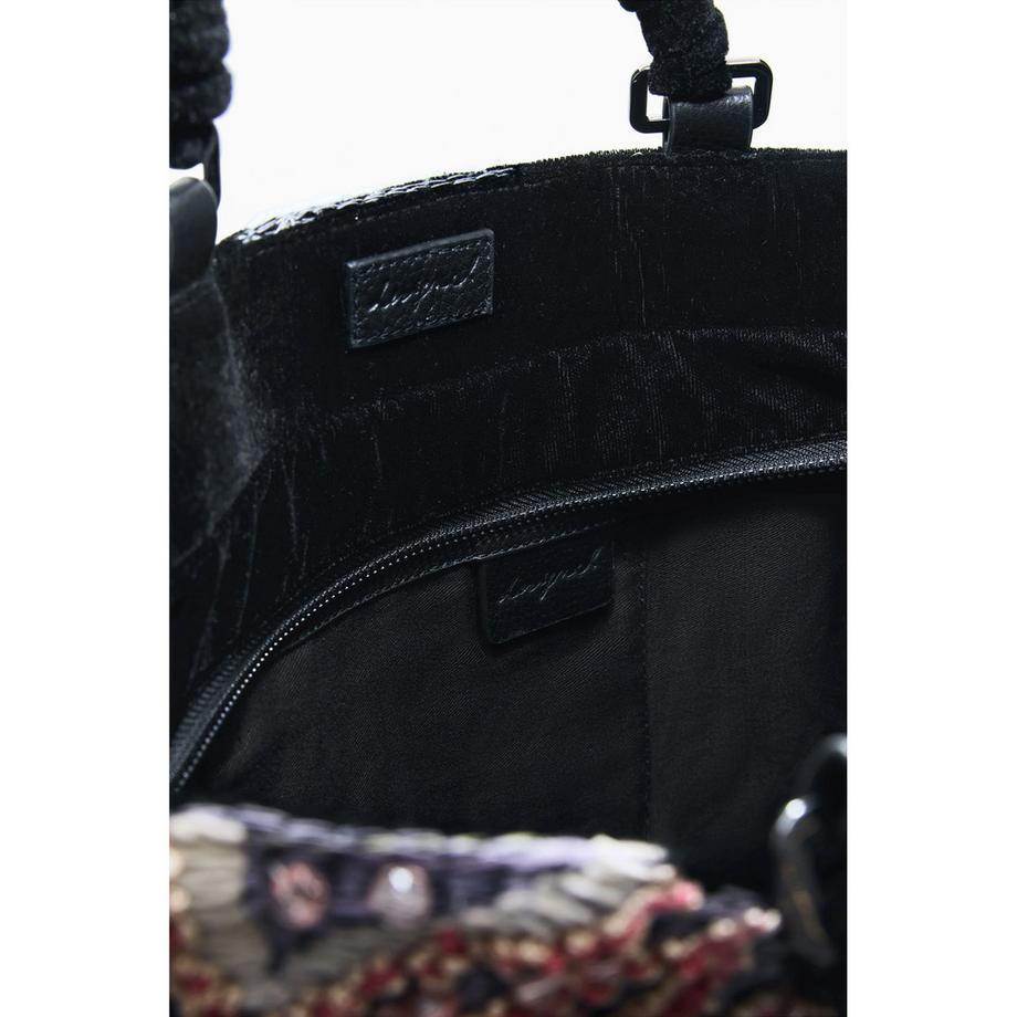 Desigual Borsa a Spalla Ricamata  