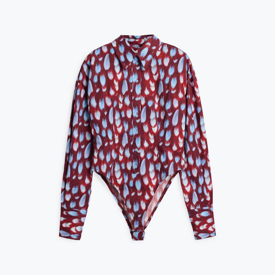 Desigual Chemise Imprimée Manches Longues  