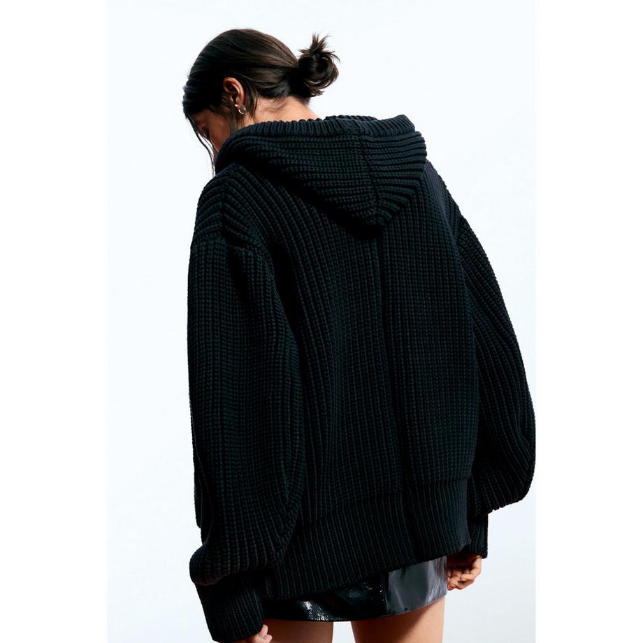 Desigual Cardigan con Cappuccio  