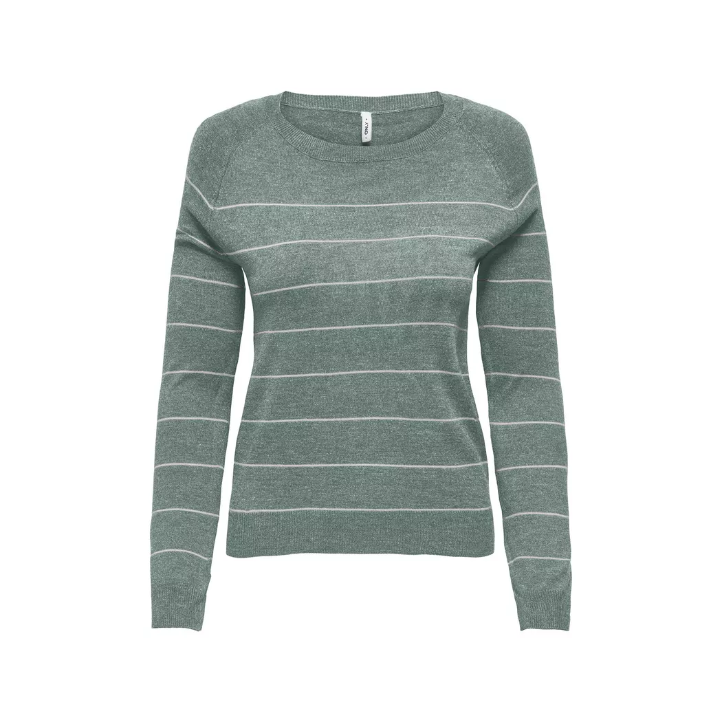Only - Pullover, für Damen, Lindengrün, Größe L