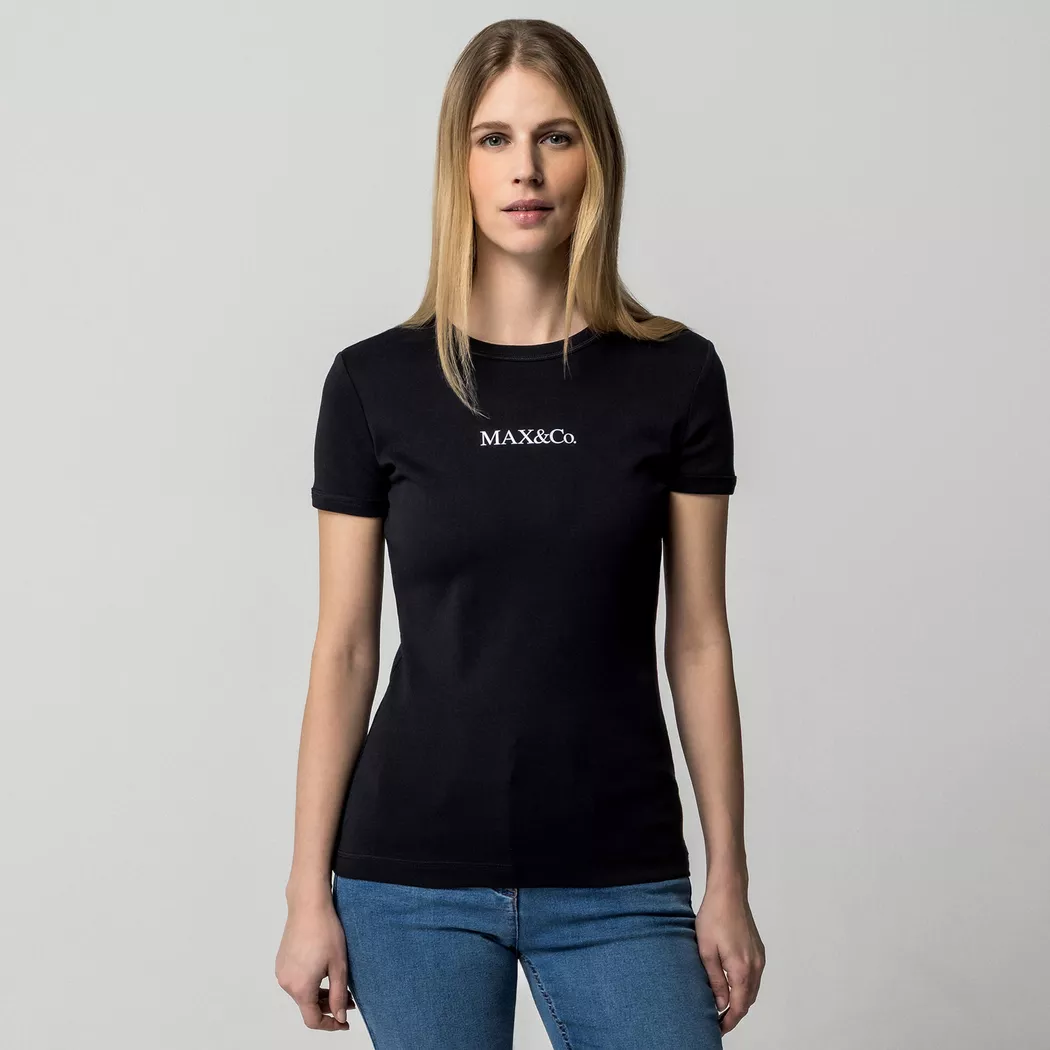 Max & Co - T-Shirt, für Damen, Black, Größe S