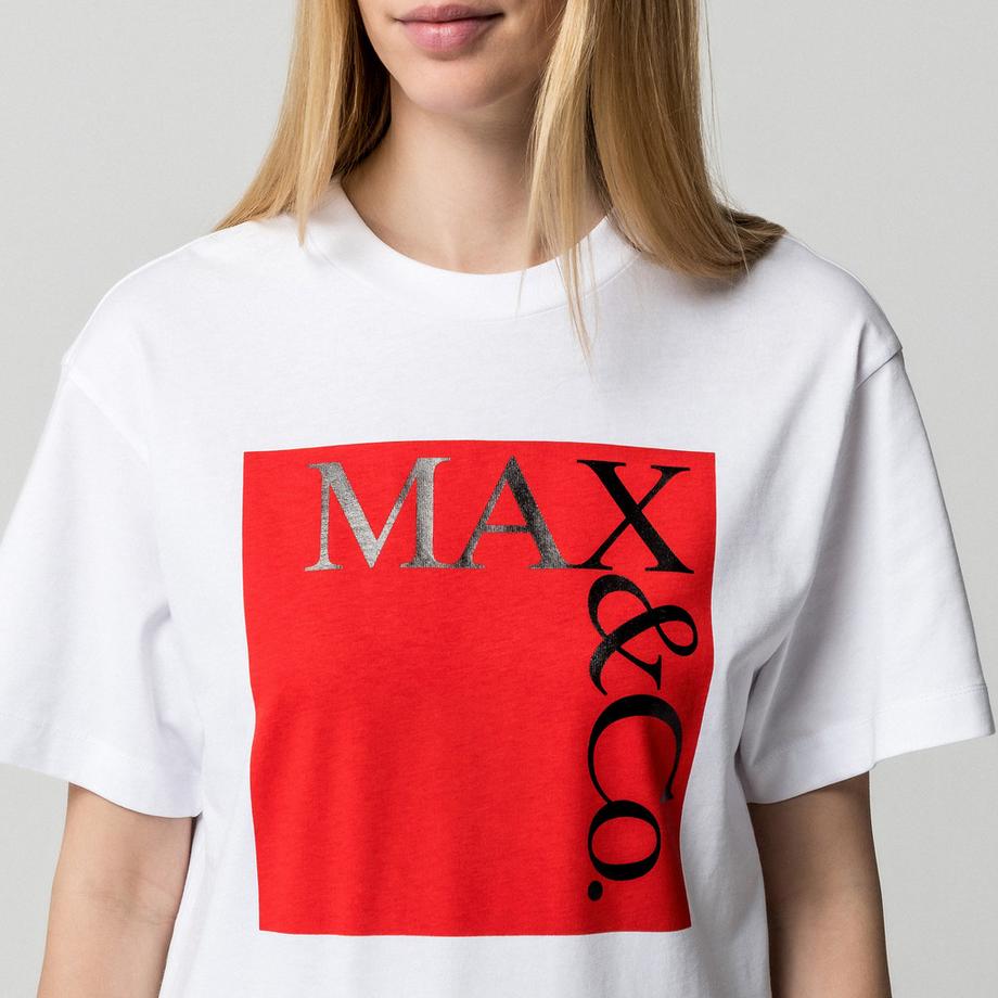 Max & Co Max & Co. T-shirt con stampa logo  