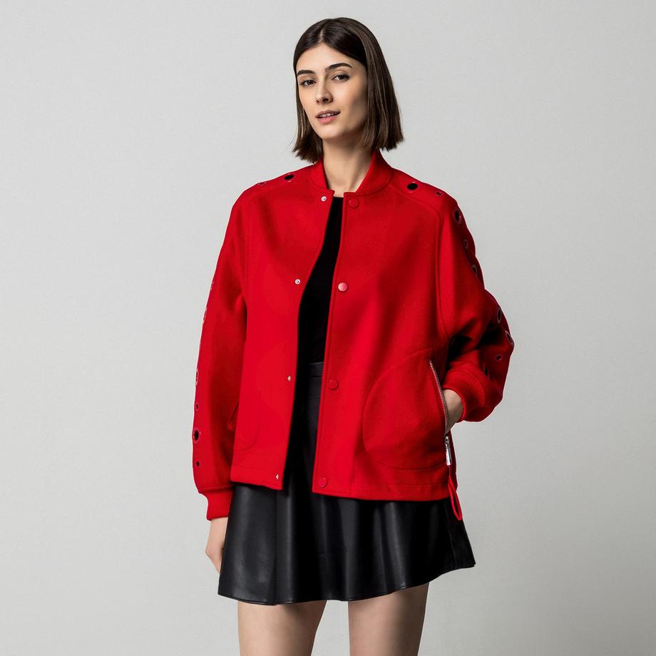 Max & Co Blouson Jacke mit Ösen  