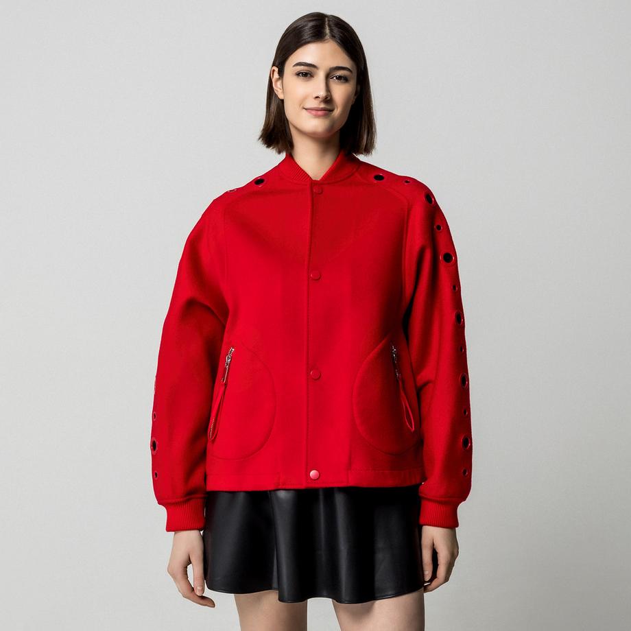 Max & Co Blouson Jacke mit Ösen  