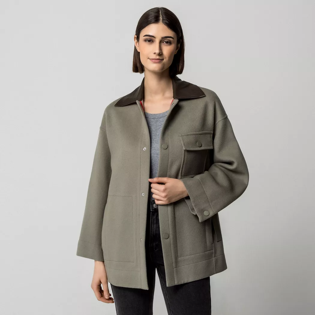 Max & Co - Blouson, für Damen, Olivegrün, Größe L