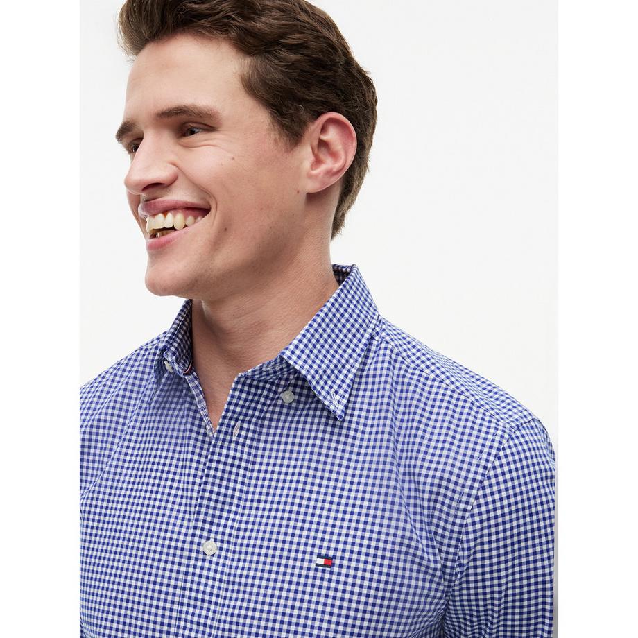TOMMY HILFIGER Camicia a Quadri Gingham Maniche Lunghe  