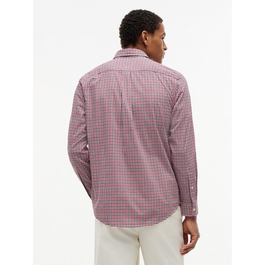 TOMMY HILFIGER Camicia a Quadri Gingham Maniche Lunghe  