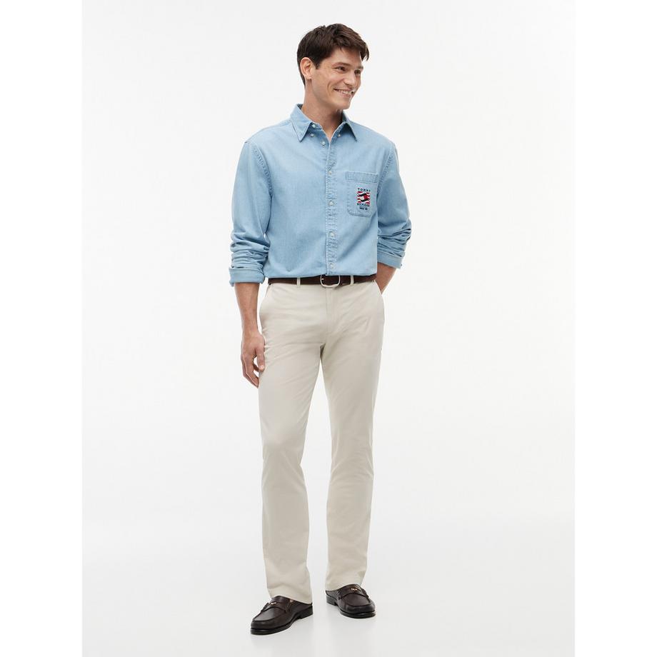 TOMMY HILFIGER Pantaloni Chino Taglio Classico  