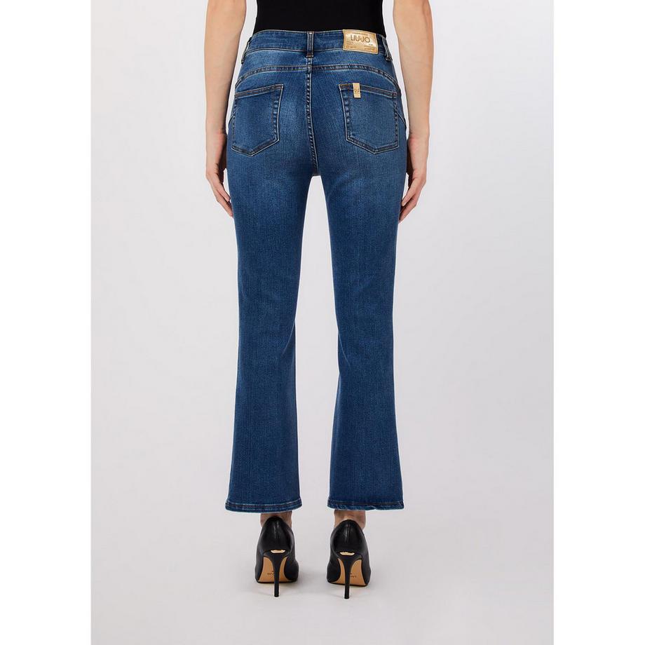 LIU JO Bootcut Flared Knöchellange Jeans  