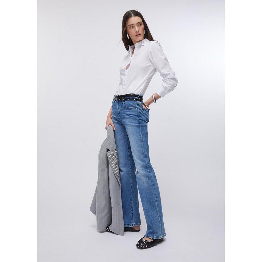 LIU JO Straight Leg Regular Fit Jeans  