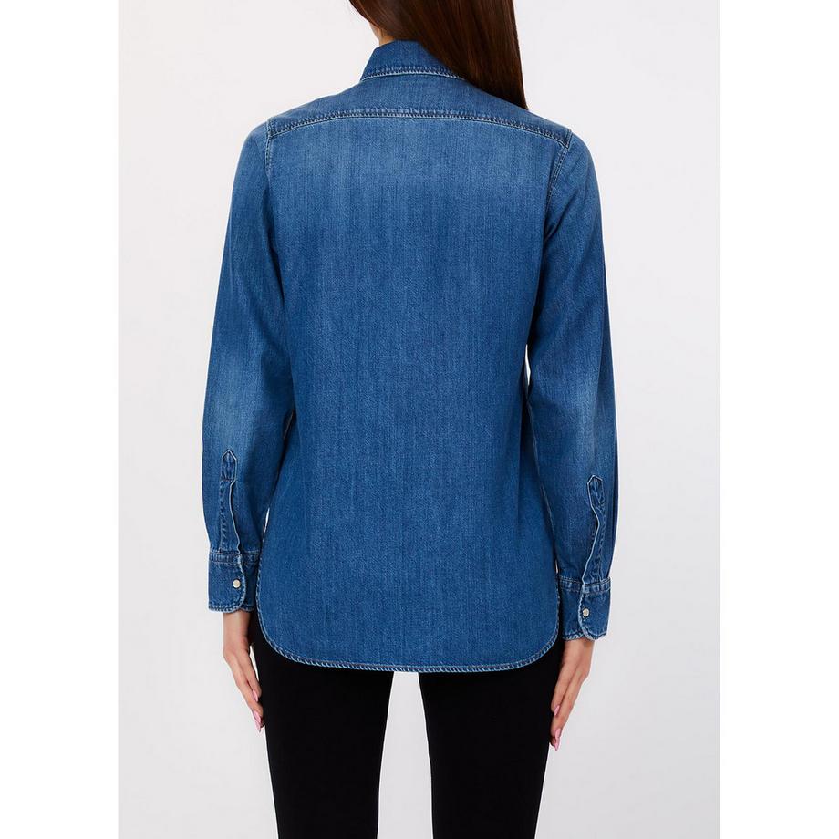 LIU JO Camicia di jeans Regular Fit Maniche Lunghe  