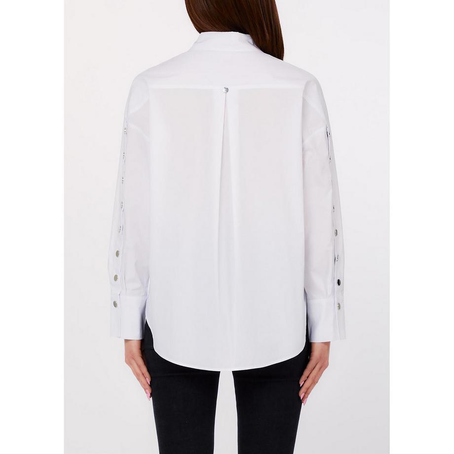 LIU JO Langarmbluse Kentkragen Regular Fit  