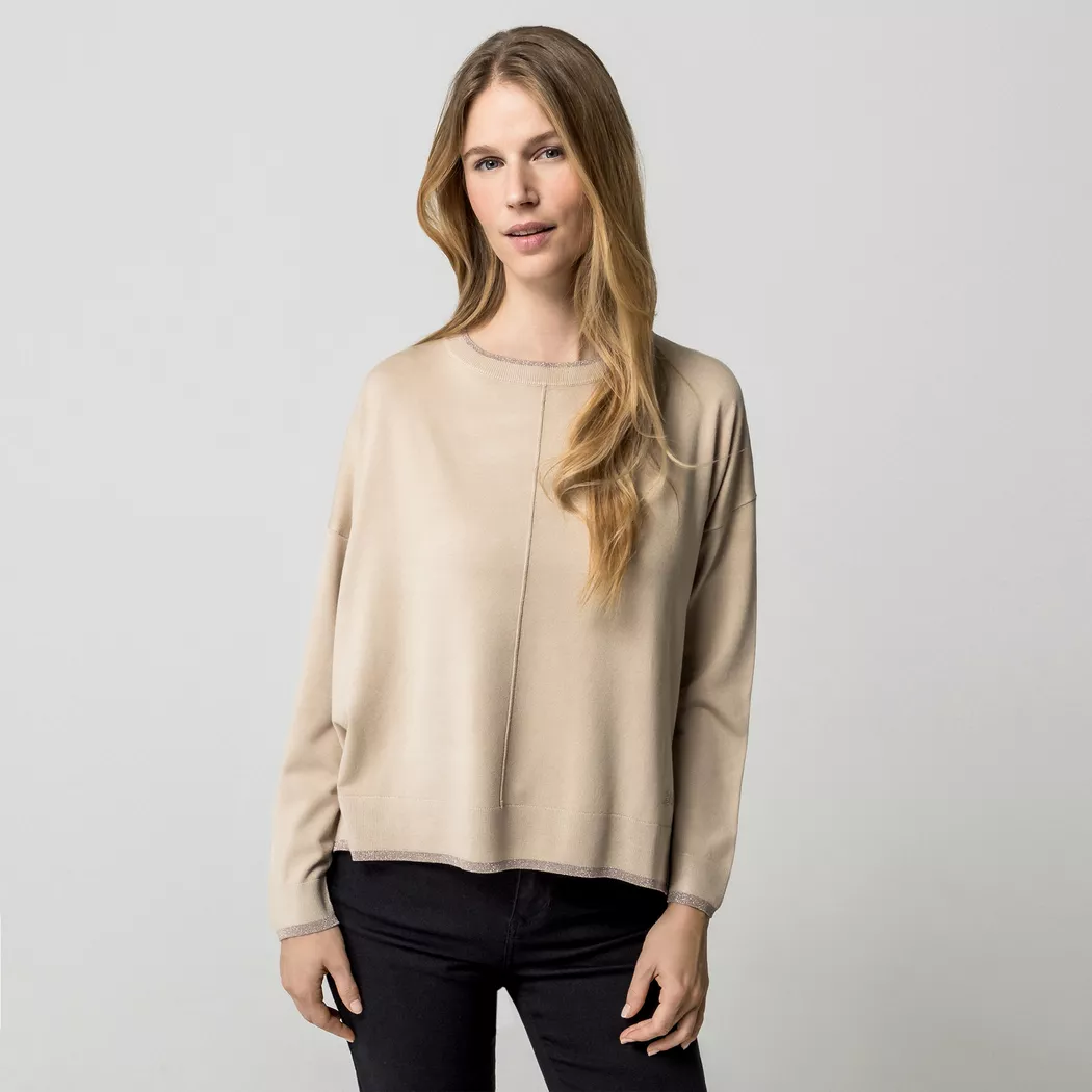 LIU JO - Pullover, für Damen, Beige, Größe S
