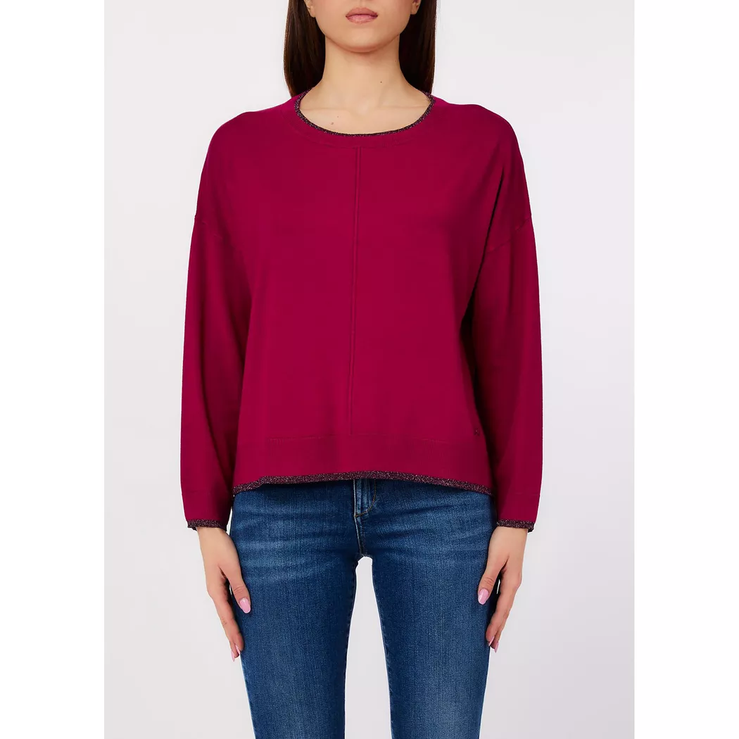 LIU JO - Pullover, für Damen, Rot, Größe M