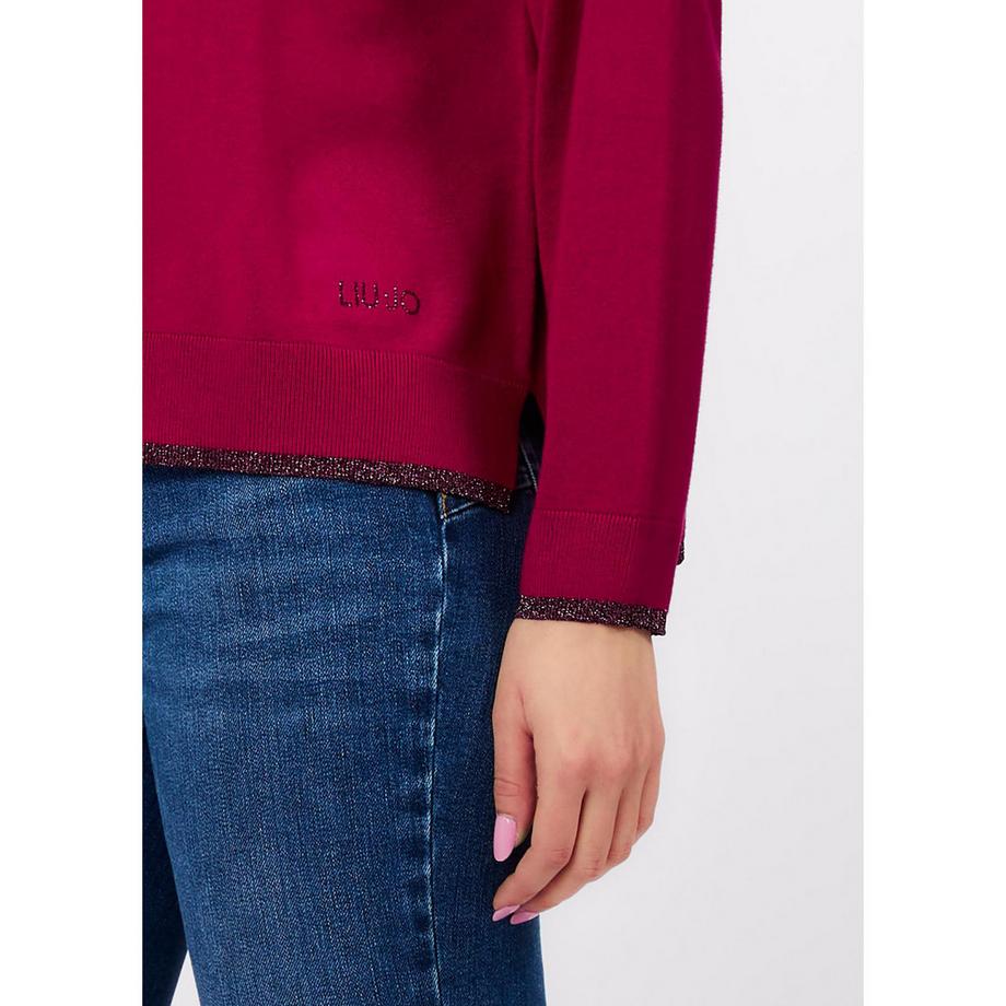 LIU JO Rundhals Pullover  