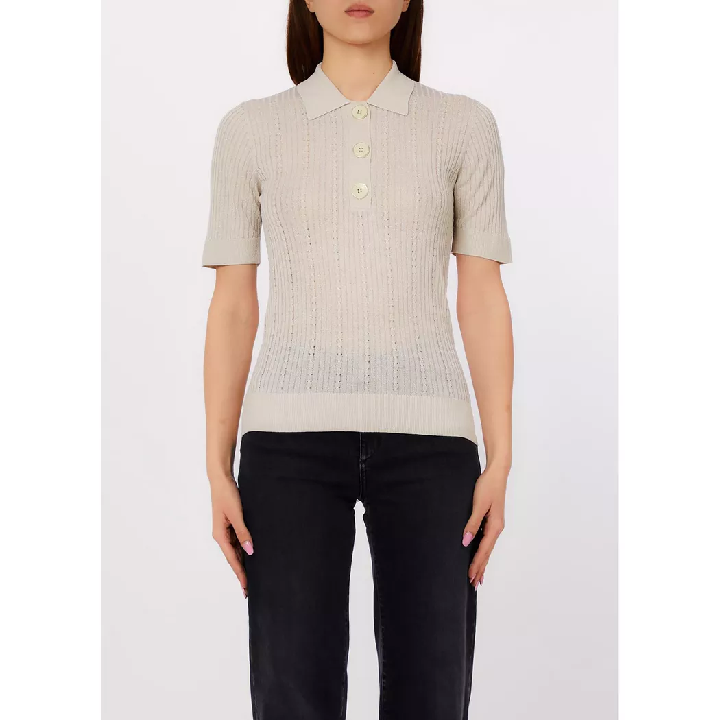 LIU JO - Polo Shirt, für Damen, Beige, Größe L