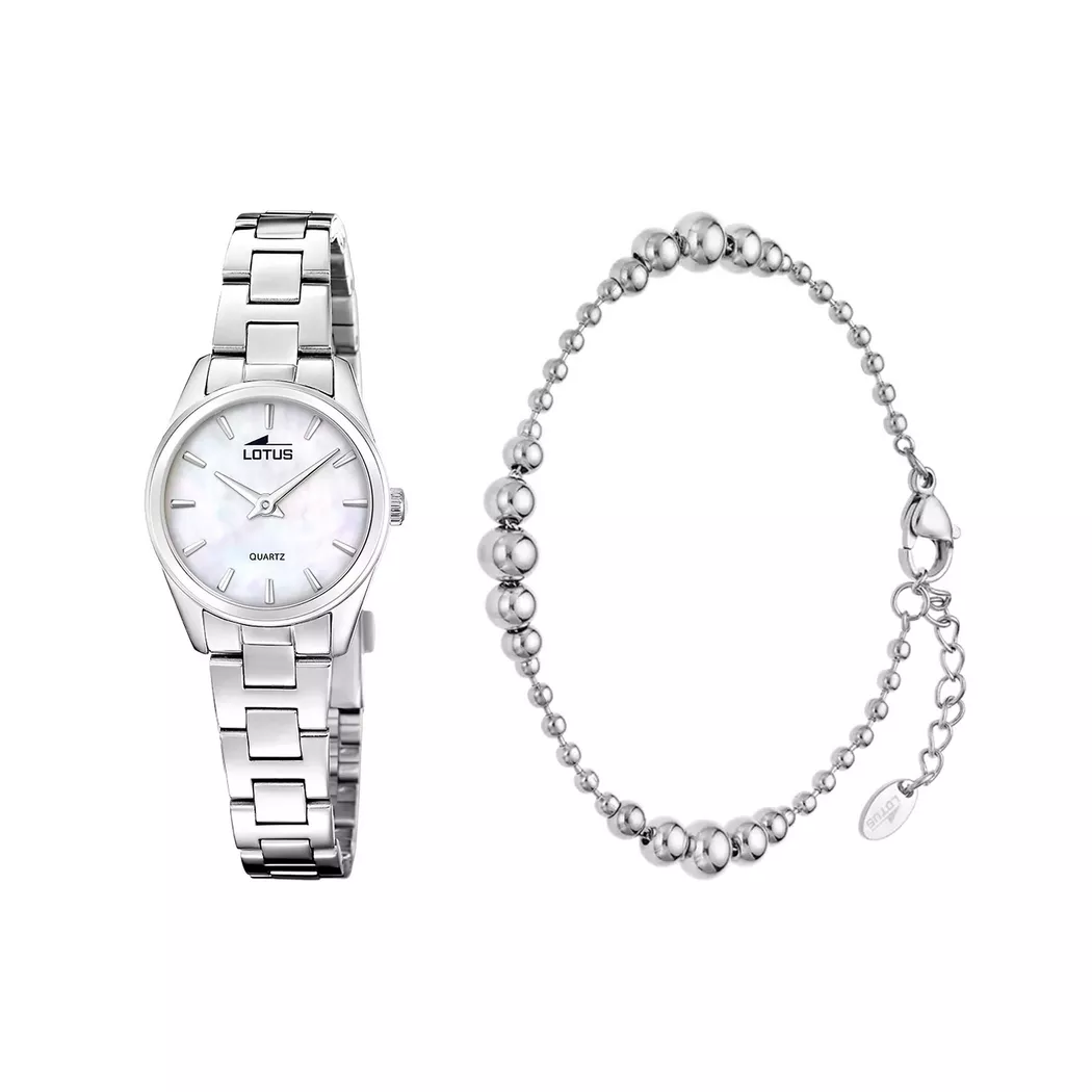 Lotus 2gether Collection Watch Set Silver 26mm