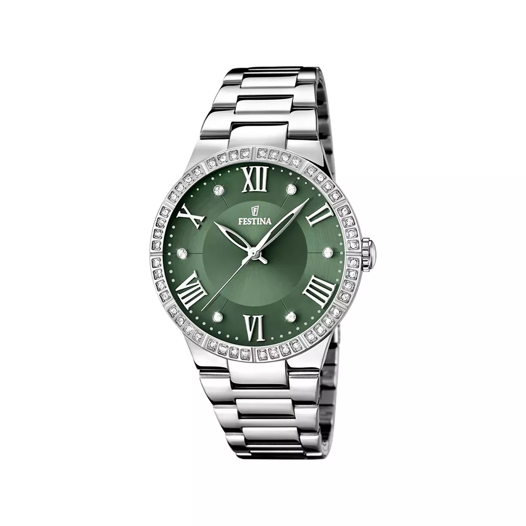 Festina Boyfriend Collection Analog Watch Silver 36.5mm