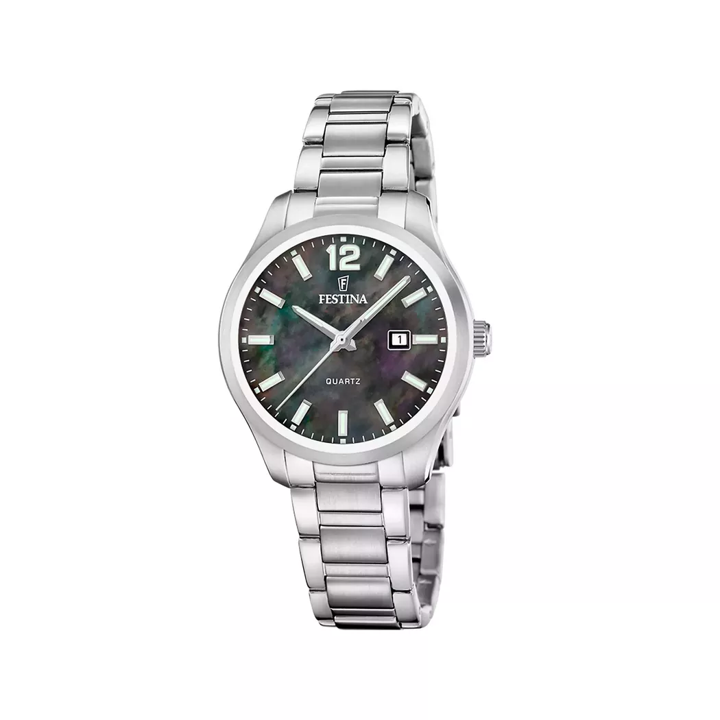 Festina - Analoguhr, Acero Clasico, 34mm, Silber 2