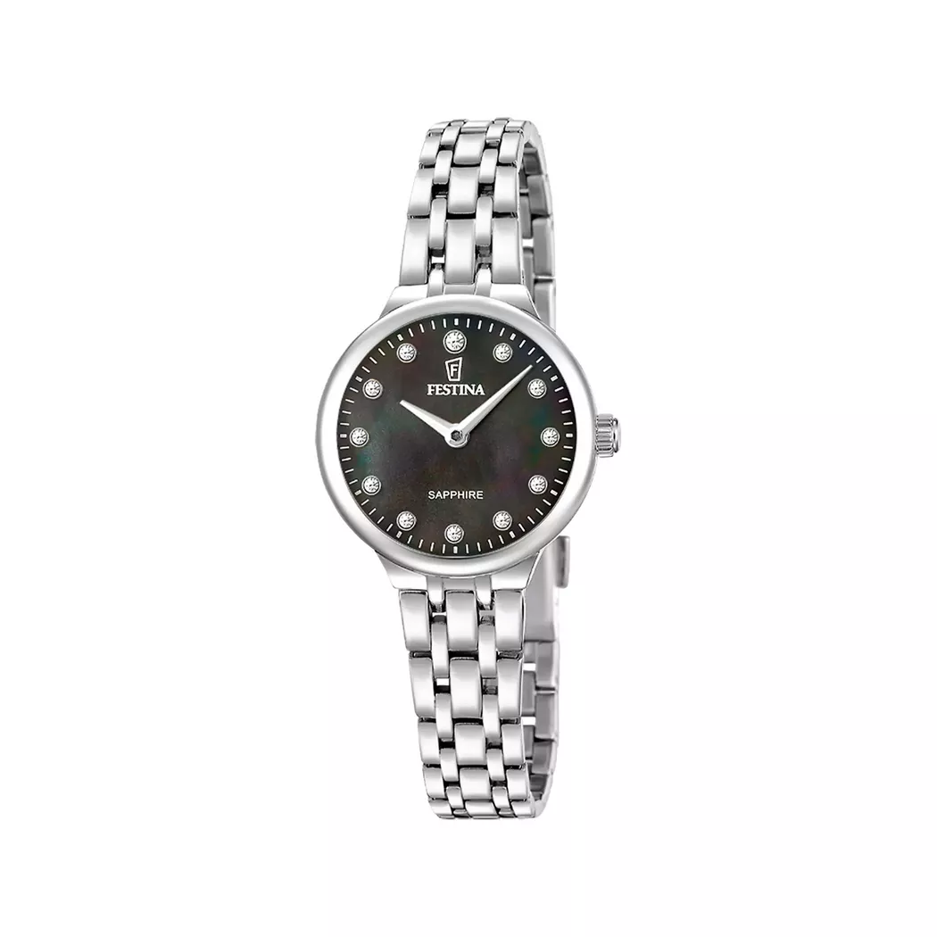 Festina - Analoguhr, Mademoiselle, 26mm, Silber