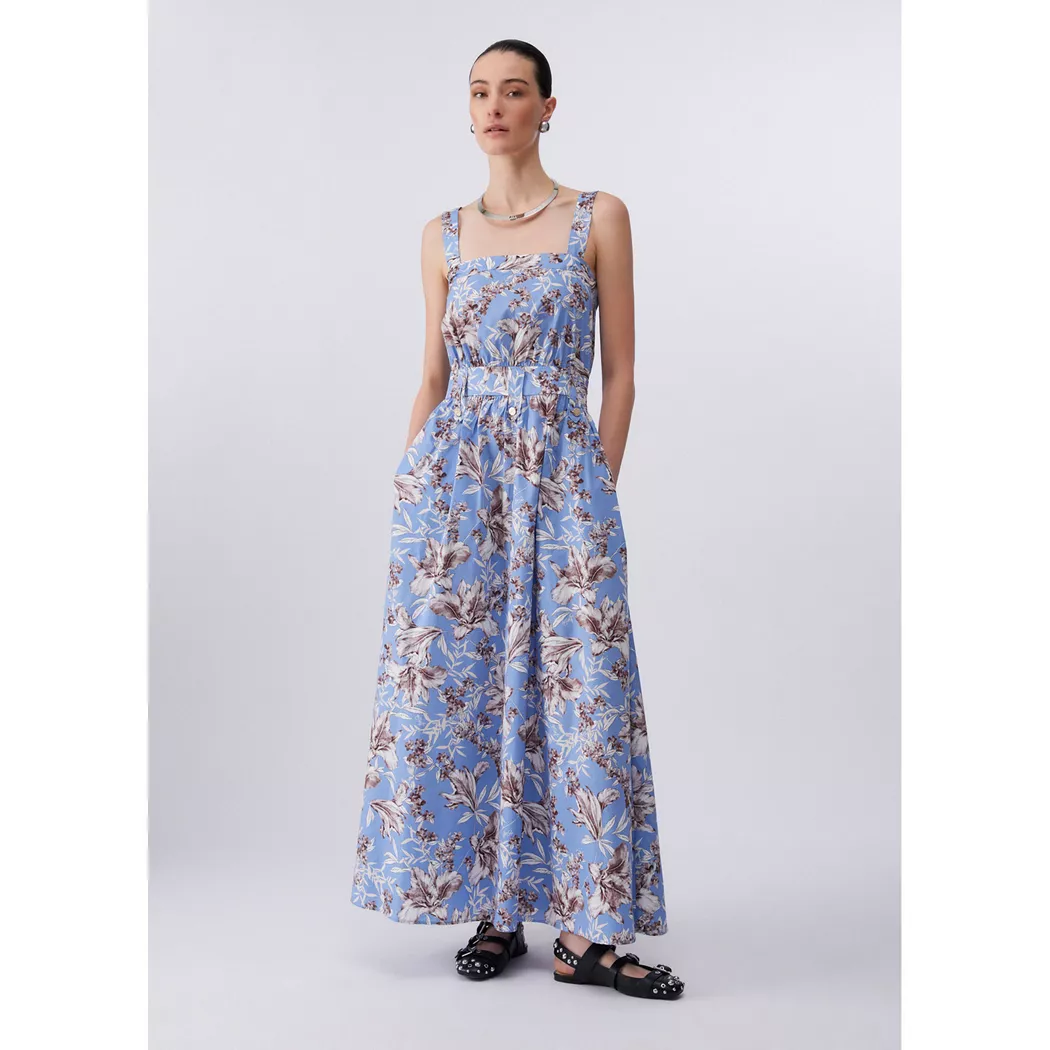 LIU JO - Kleid, für Damen, Blau, Größe 34CH/40IT