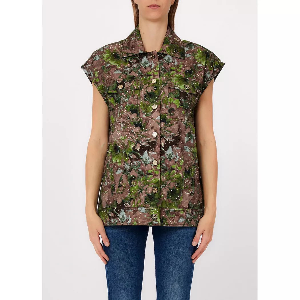 LIU JO - Blouson, für Damen, Multicolor, Größe 36CH/42IT