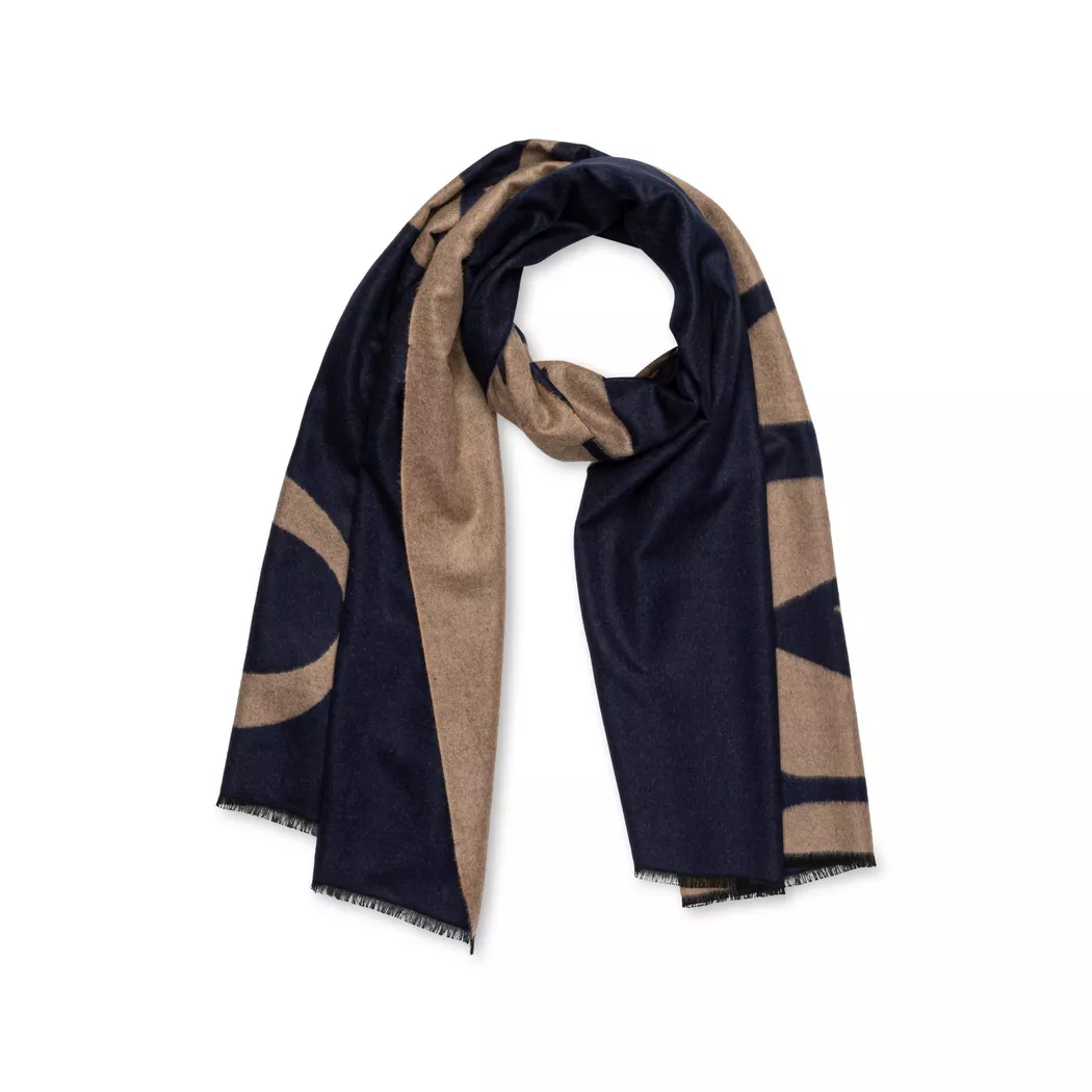 Max & Co - Schal, für Damen, Dunkelblau, Größe ONESIZE