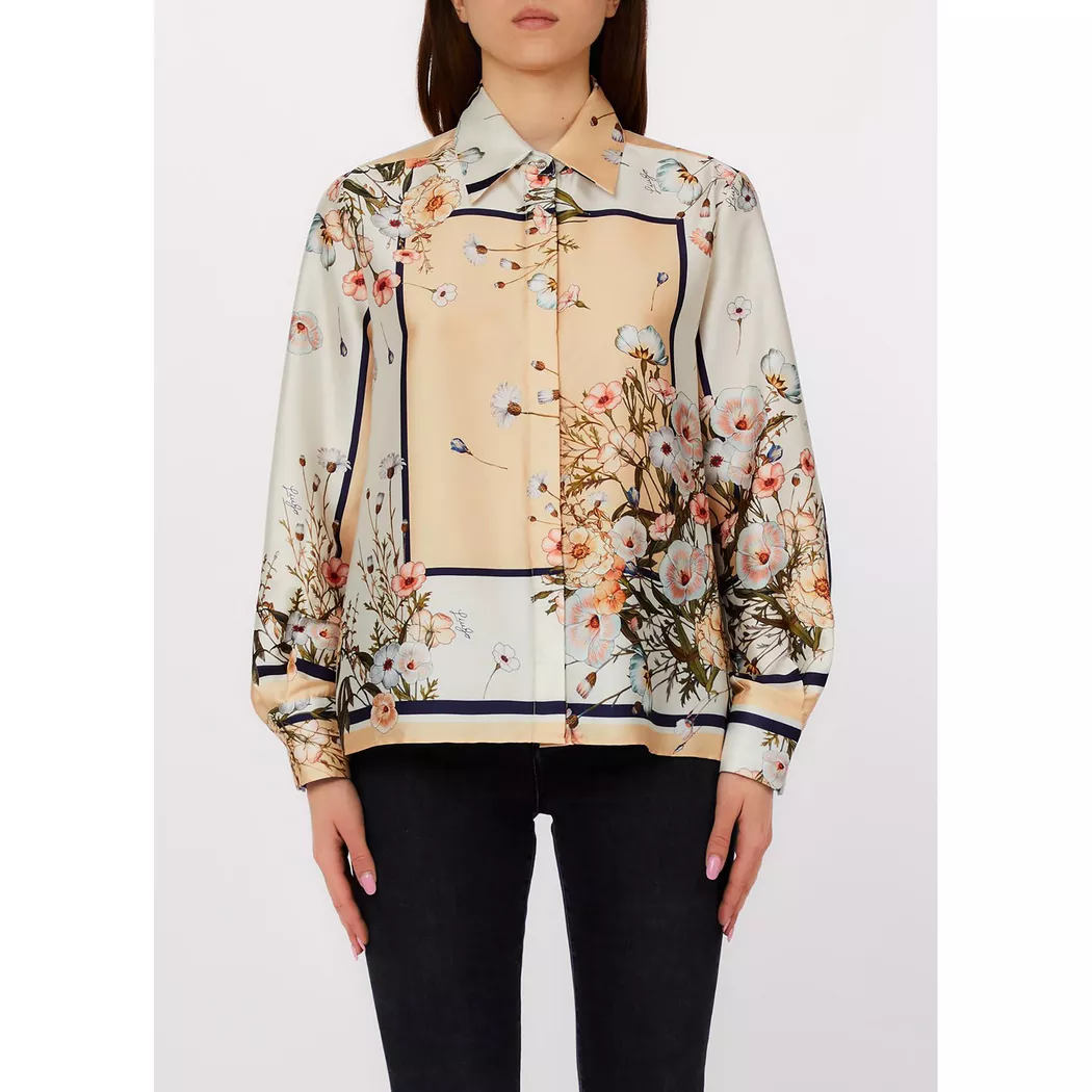 LIU JO - Bluse, für Damen, Multicolor, Größe 36CH/42IT