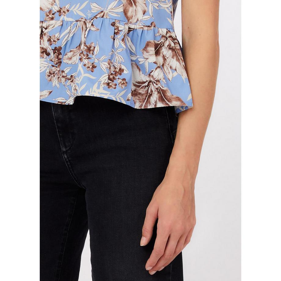 LIU JO Blumenmuster Halterneck Top  