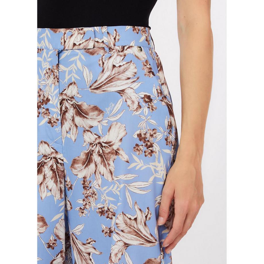 LIU JO Geblümte weite Hose  