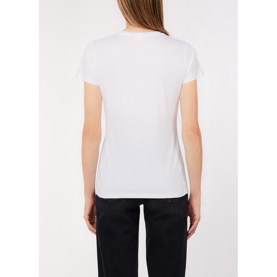 LIU JO T-Shirt mit Blumendruck Regular Fit  