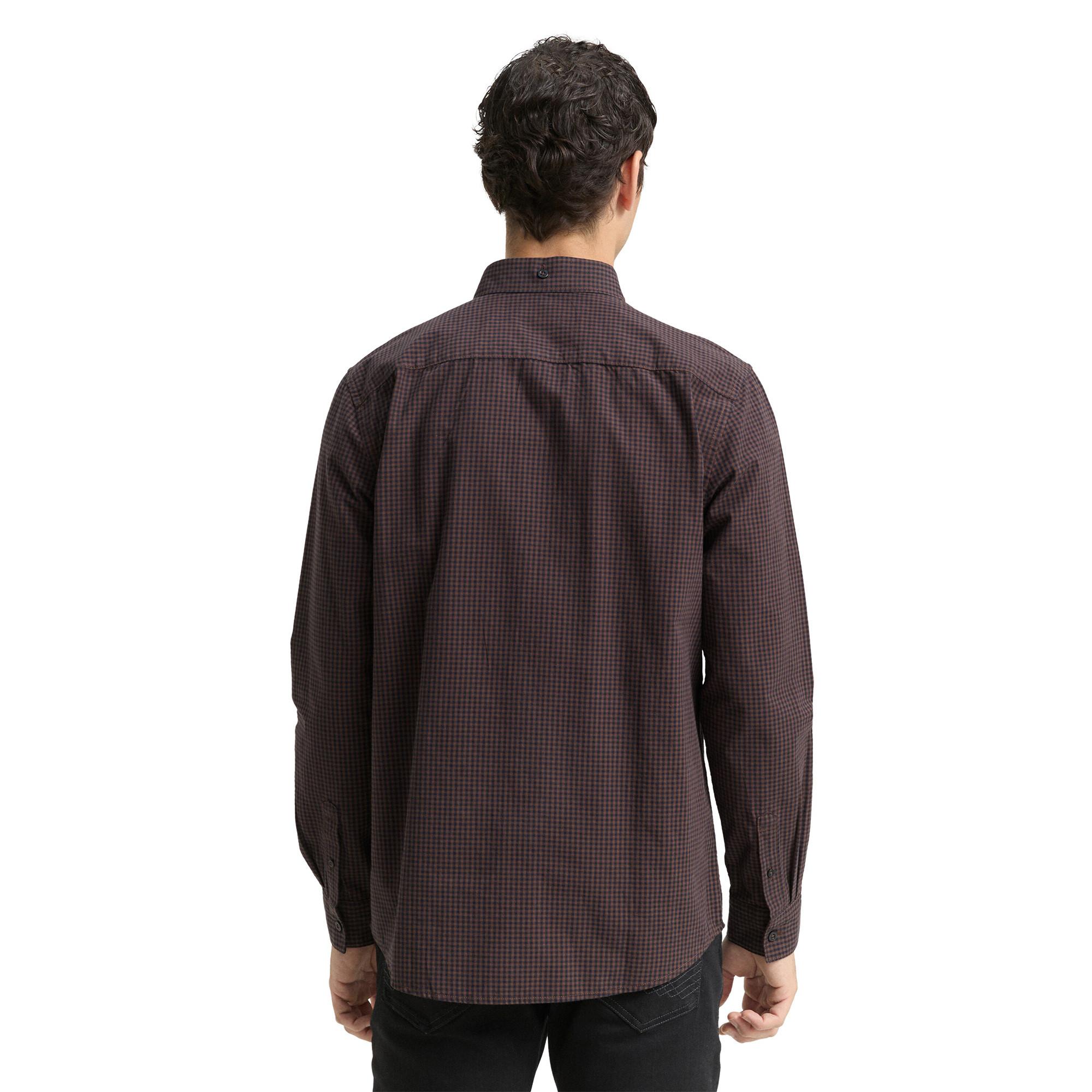 TOM TAILOR Kariertes Langarmhemd  